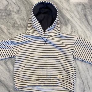 Zara toddler Truly Great striped hoodie